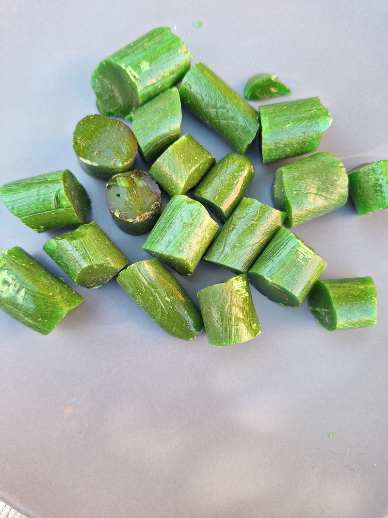 Pieces of the candy from above